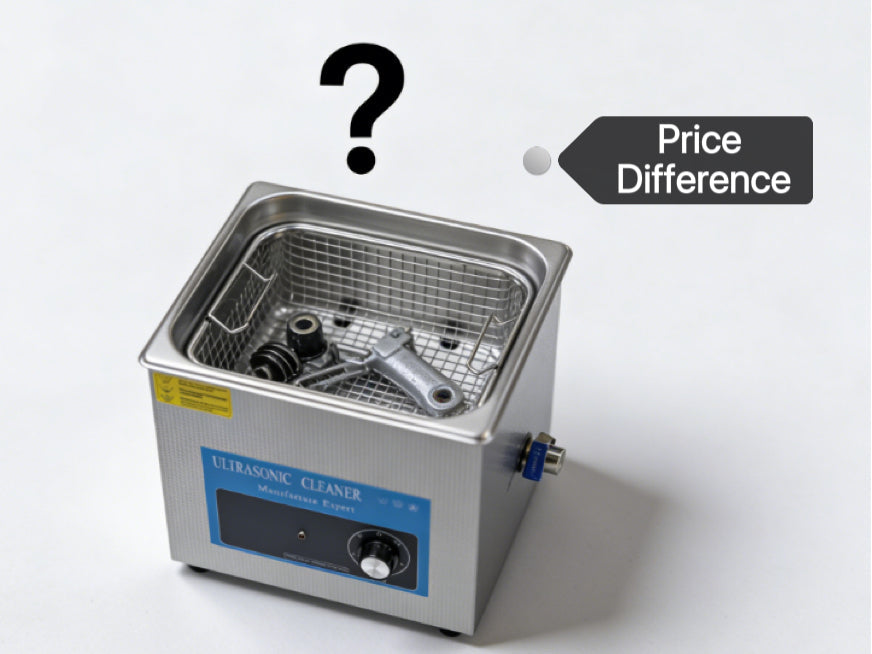 Ultrasonic Cleaner Quality: Why Prices Vary from $50 to $50,000