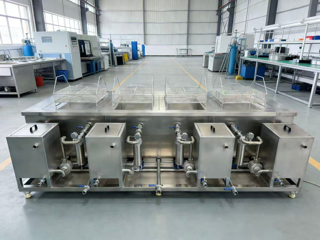 Tailored Solution: Ultrasonic Cleaning System for Ukrainian Aluminum Lid Manufacturer to Tackle Aluminum Dust