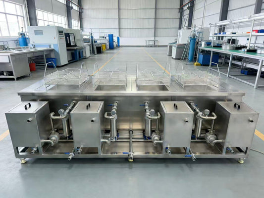 Tailored Solution: Ultrasonic Cleaning System for Ukrainian Aluminum Lid Manufacturer to Tackle Aluminum Dust