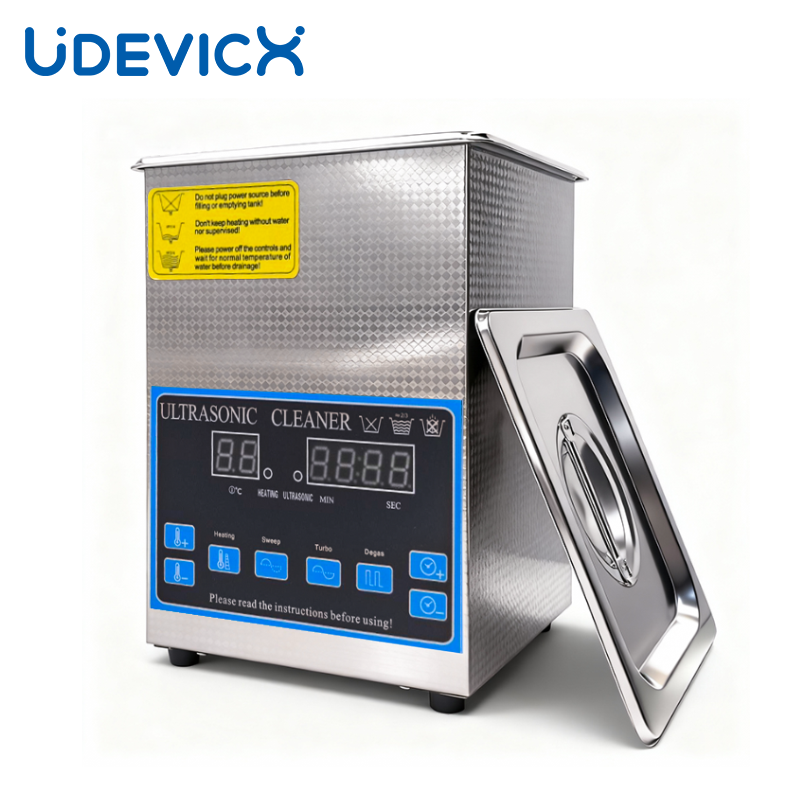 Portable Mini Ultrasonic Cleaner for Jewelry Glasses Denture Watch Household Cleaning