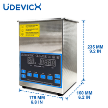 Compact Small Ultrasonic Cleaner with Low Noise for Home Personal Care Use