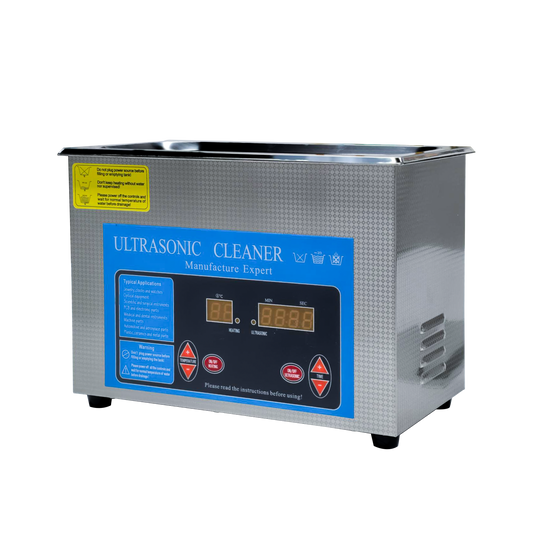 4L Ultrasonic Bath Jewelry Record Cleaner