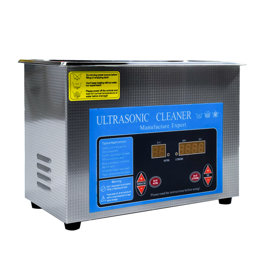 4L Ultrasonic Bath Jewelry Record Cleaner