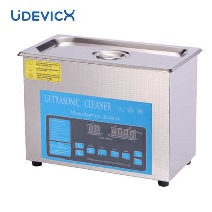 Low Noise Small Ultrasonic Cleaner for Denture Watch Rings Office & Home Use